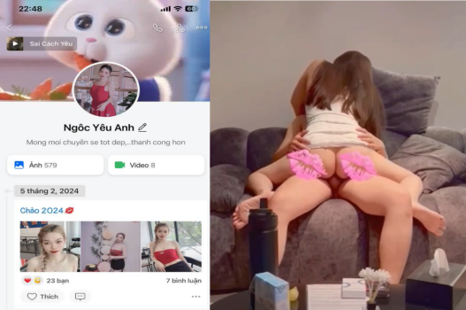 Cô chủ shop thời trang bị lộ clip quan hệ cực phê
