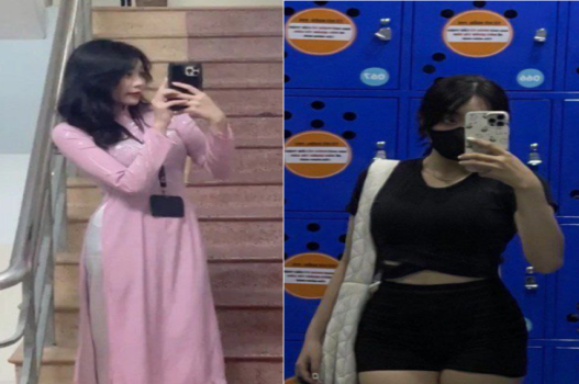 Em đại học ngực đẹp lắc như nghệ sĩ