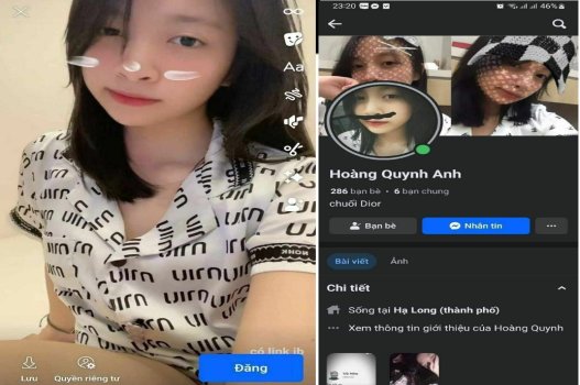 Hoàng Quỳnh Anh lộ cảnh địt nhau
