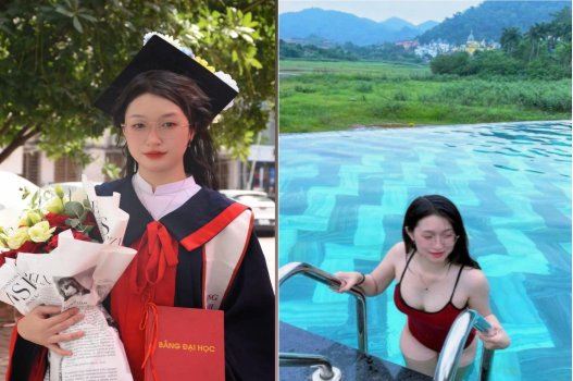 Phevkl Ra trường em banh rộng háng cho anh vui